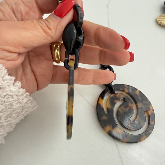 Angela Caputi Drop Earrings Casual Italian Costume Jewelry - Picture 3 of 4